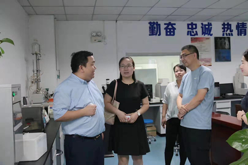 高圣医药热烈欢迎石家庄四药闫总一行来我司考察访问